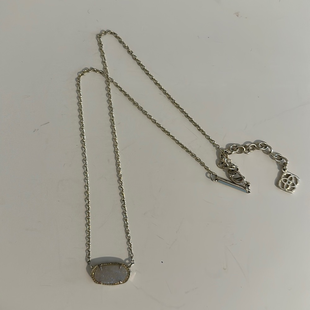 Kendra Scott Elisa Necklace - Iridescent Drusy